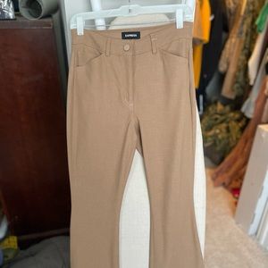 Express High Rise Flare Dress Pant